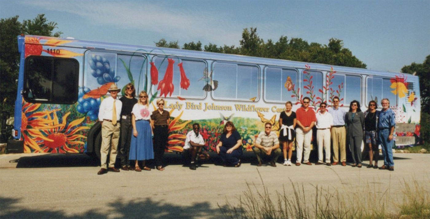 Ladybird Johnson Wildflower Center Bus 1998