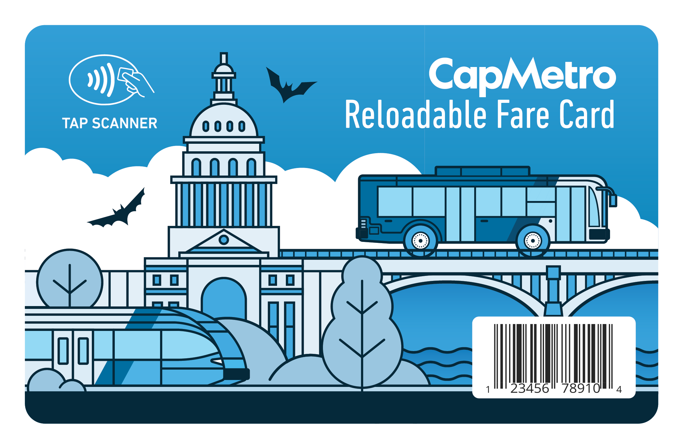 CapMetro Reloadable Fare Card