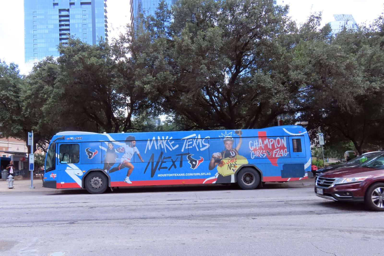 Advertisement on CapMetro Bus