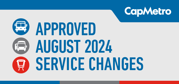 Approved August 2024 Service Changes