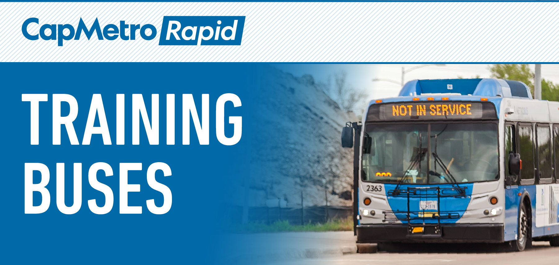 New Rapid Lines Training Buses