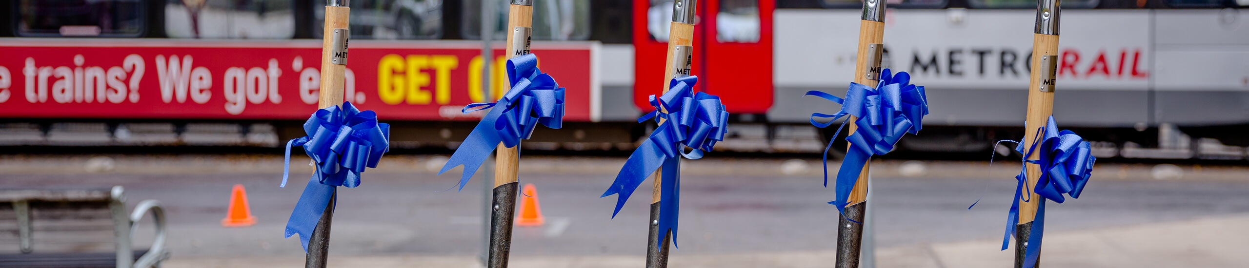 shovels in dirt